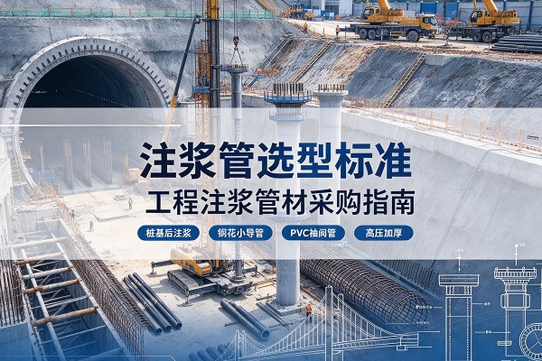 永泰注浆管选型标准